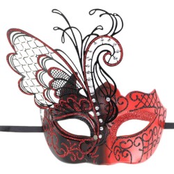 butterfly venetian mask